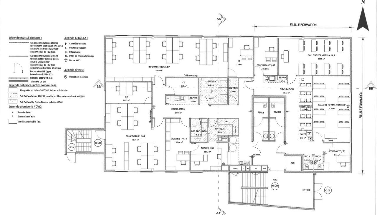 Bureau Bordeaux 1090m² Location bureau Bordeaux Gironde OLBUR2529559 3